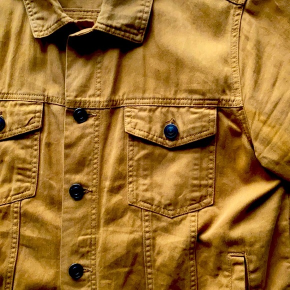 Mustard Denim Jacket - Picture 3 of 3